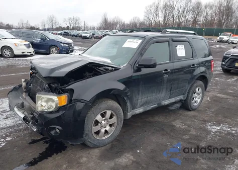 2012 Ford Escape Limited из США, поврежденный, VIN 1FMCU9EG6CKA12508